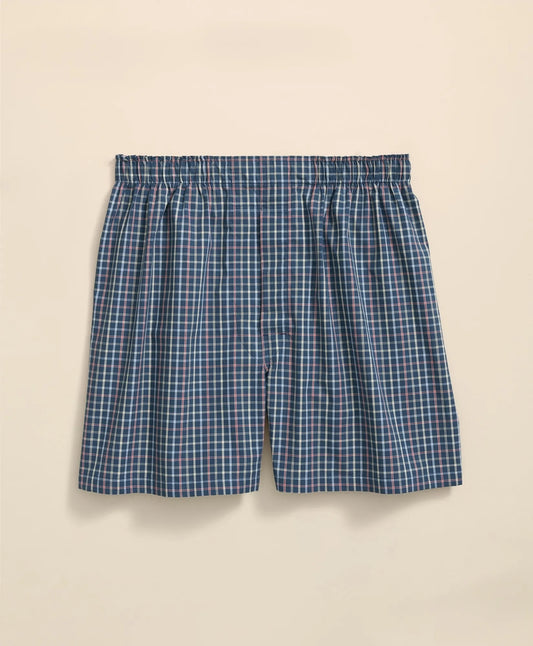 Brooks Brothers Sale Cotton Broadcloth Multi-Windowpane Boxers