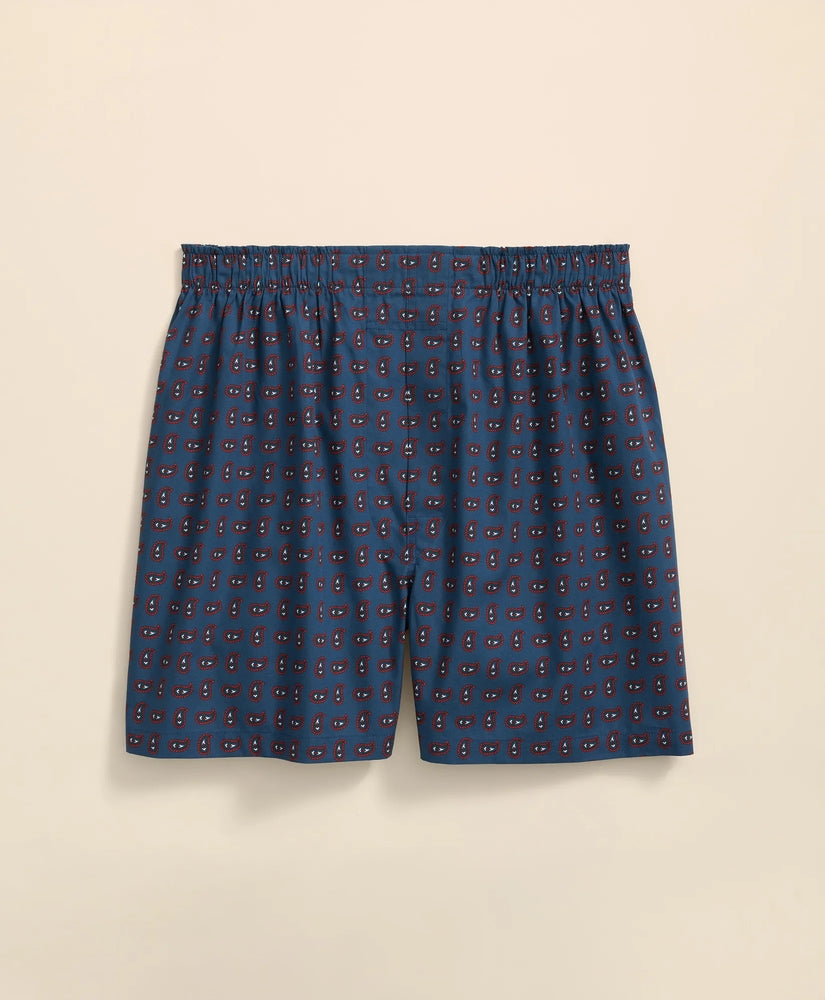 Brooks Brothers Men Cotton Broadcloth Paisley Boxers