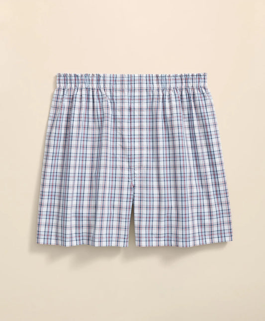 Brooks Brothers Sale Cotton Broadcloth Plaid Boxers