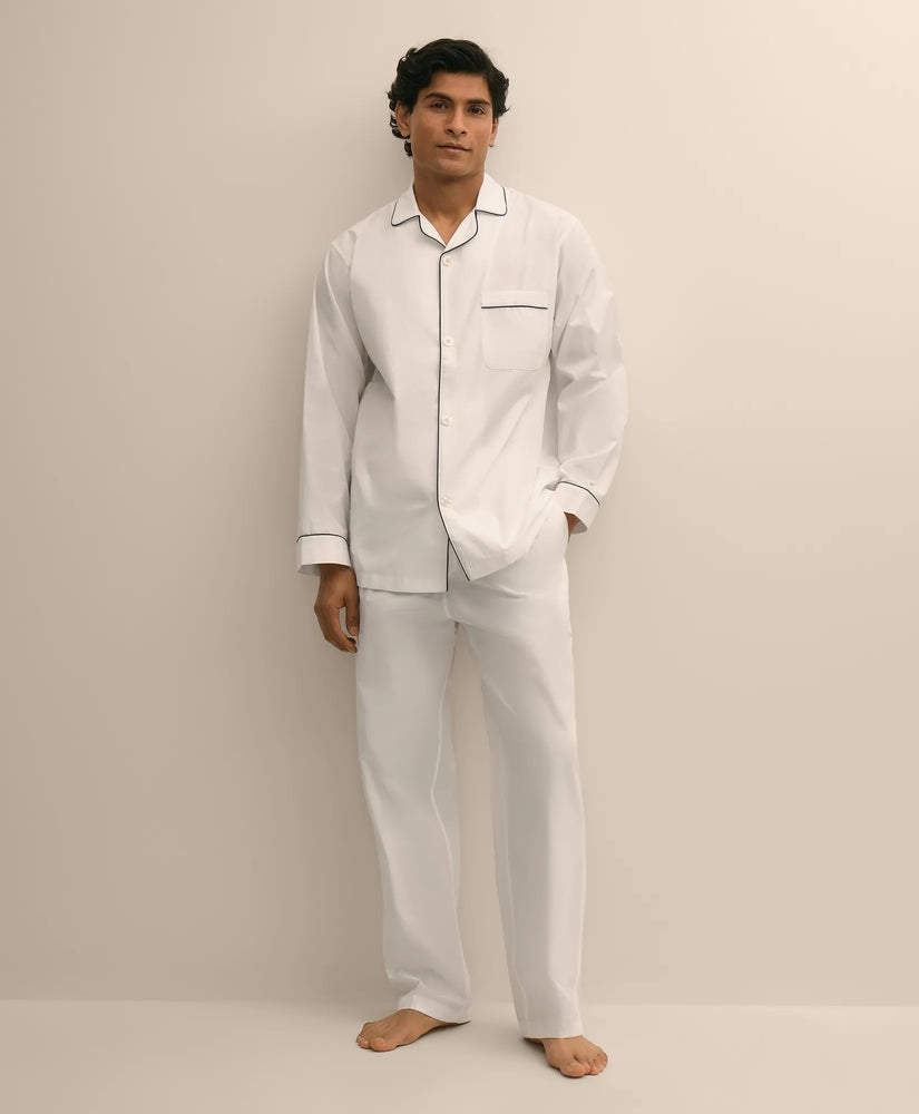 Brooks Brothers Men Cotton Broadcloth Pajamas