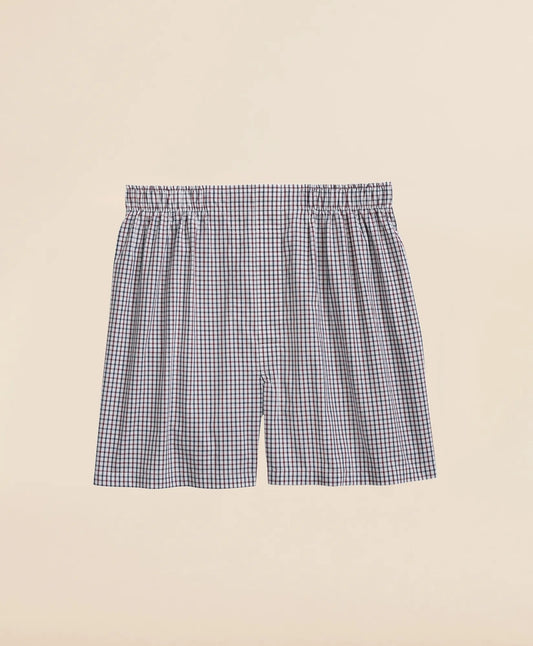 Brooks Brothers Sale Cotton Broadcloth Tattersall Boxers