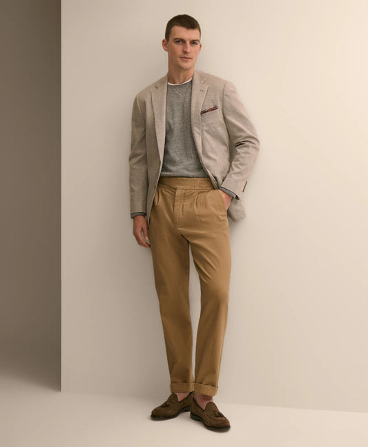 Brooks Brothers Men Cotton Herringbone Gurkha Pants