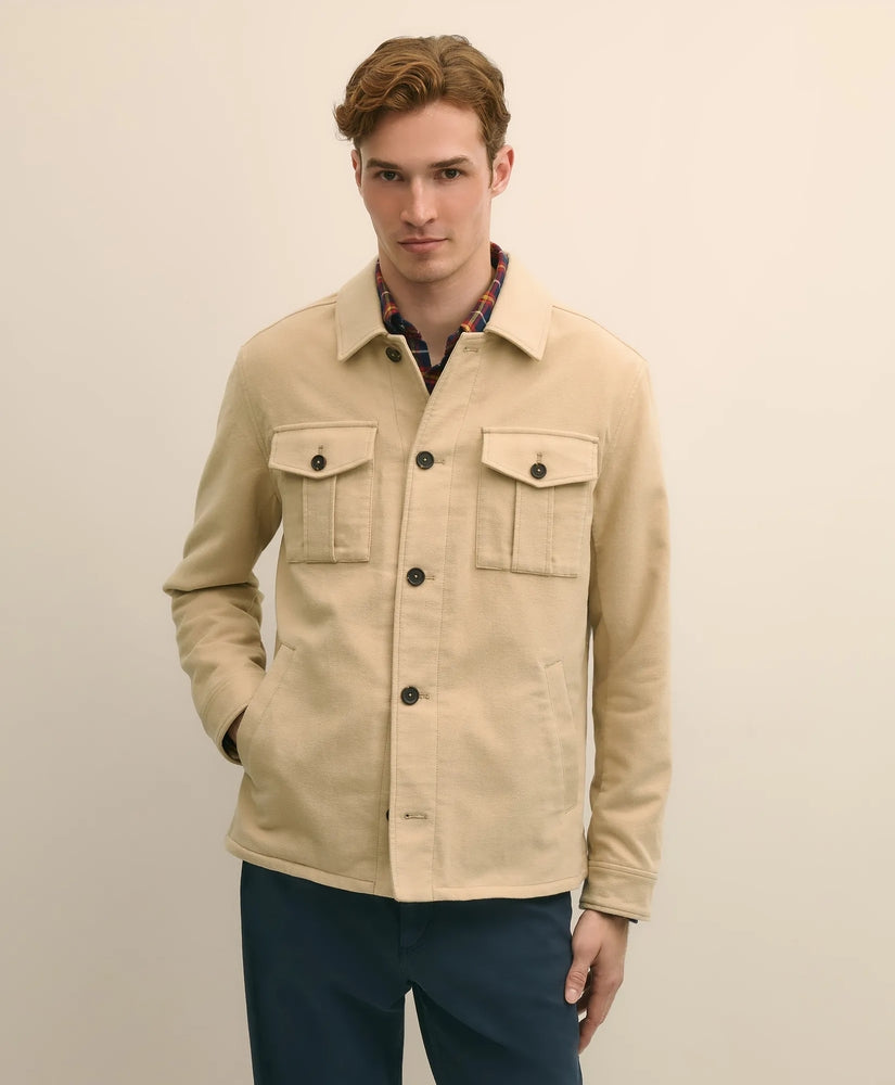 Brooks Brothers Sale Cotton Moleskin Shirt Jacket