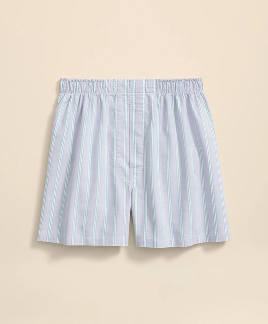 Brooks Brothers Sale Cotton Oxford BB#1 Striped Boxers