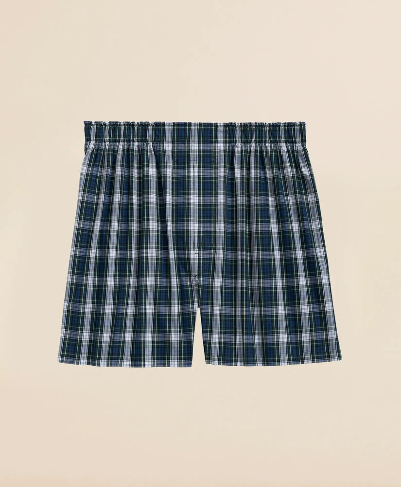 Brooks Brothers Sale Cotton Poplin Tartan Boxers
