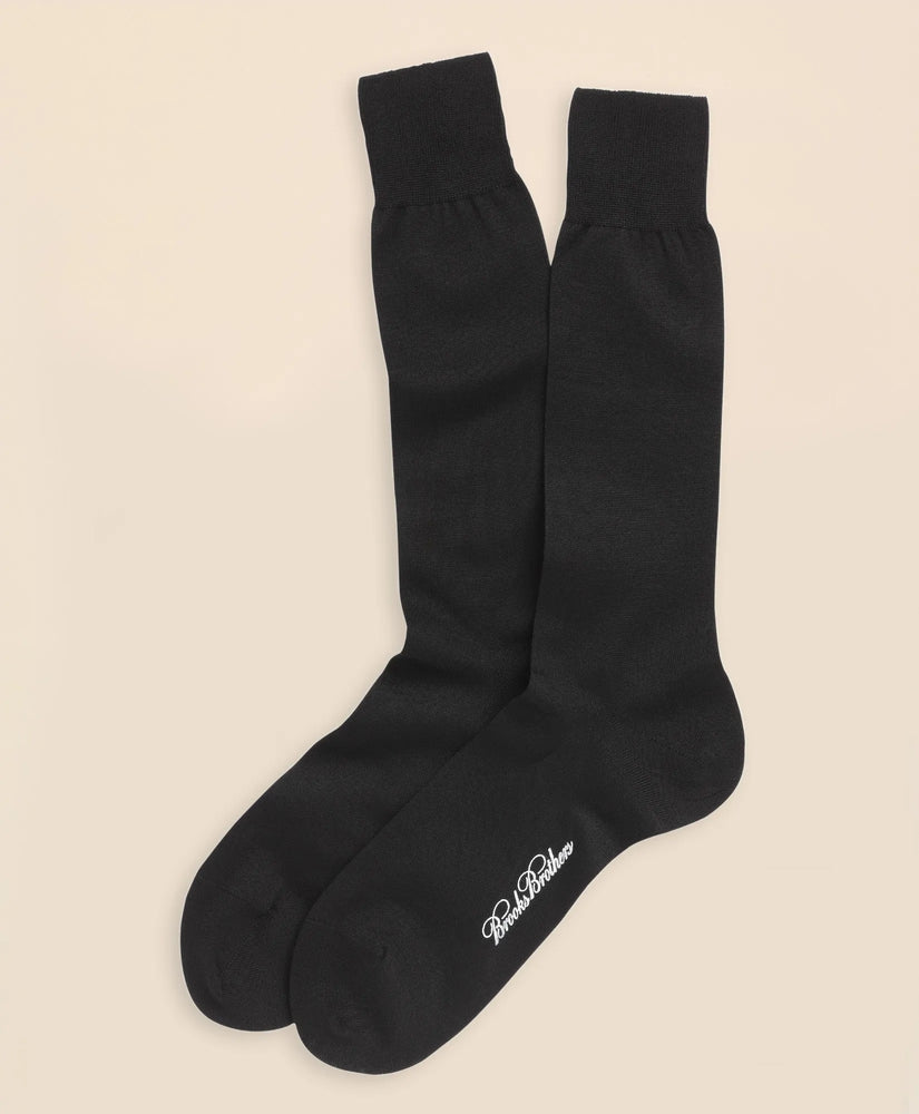 Brooks Brothers Men Egyptian Cotton Jersey Knit Crew Socks