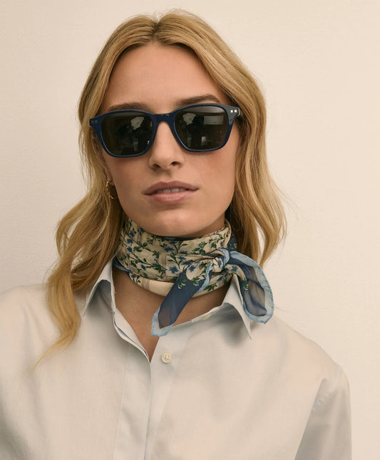 Brooks Brothers Women Floral Neckerchief