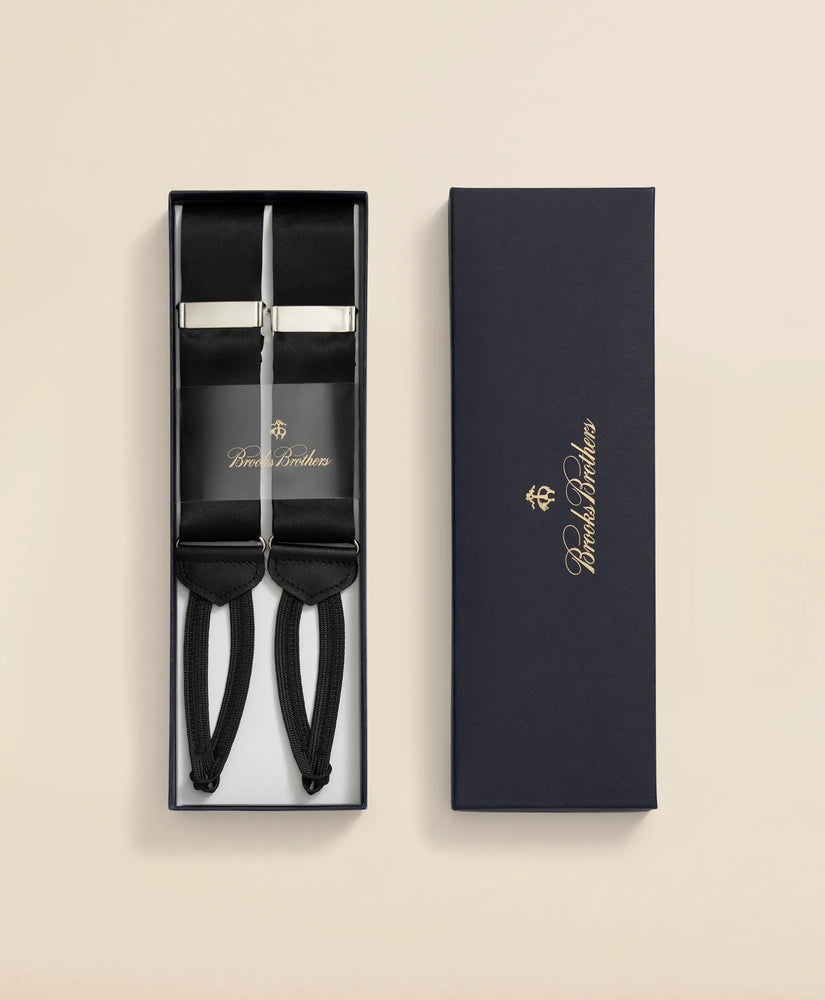 Brooks Brothers Men Formal Solid Suspenders