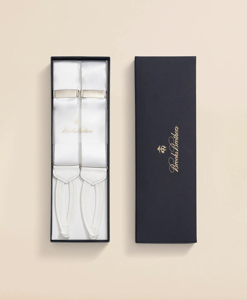 Brooks Brothers Men Formal Solid Suspenders