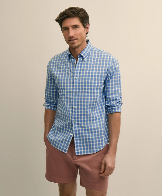 Brooks Brothers Men Friday Shirt, Poplin Checks