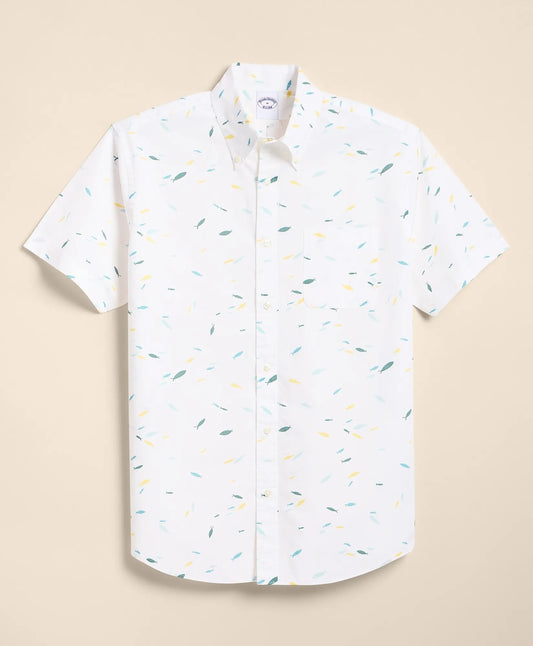 Brooks Brothers Men Friday Short-Sleeve Poplin Shirt