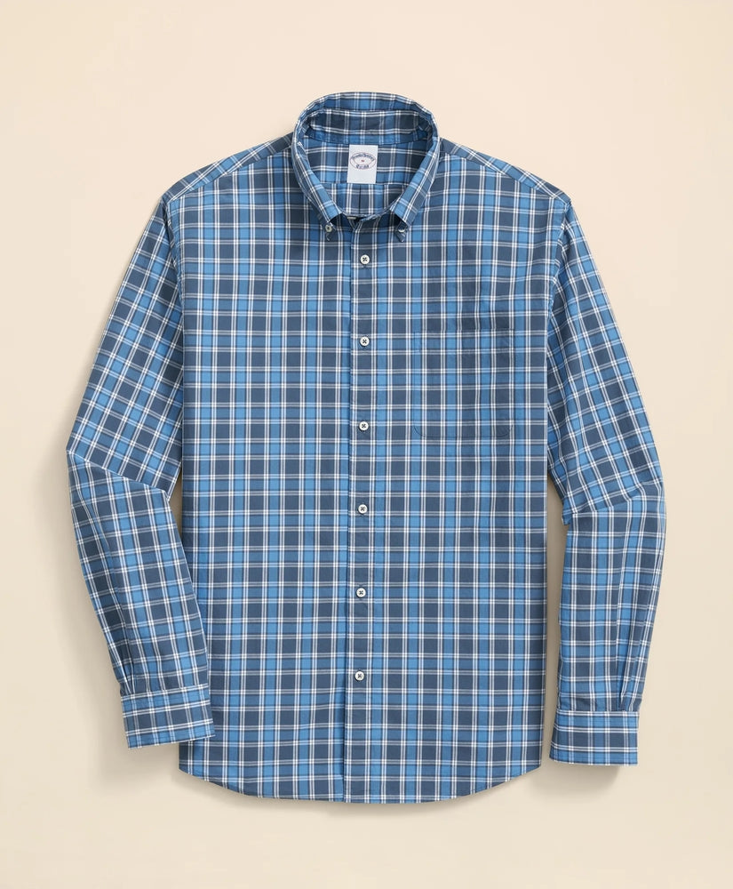 Brooks Brothers Sale Friday Shirt, Poplin Outline Check
