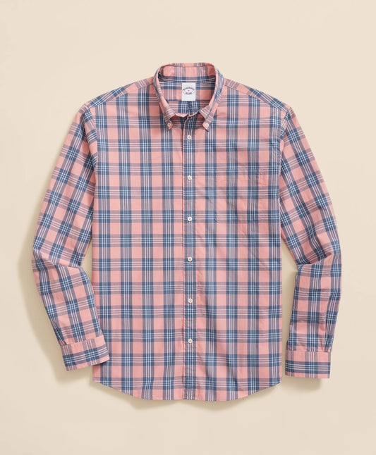 Brooks Brothers Sale Friday Shirt, Poplin Plaid