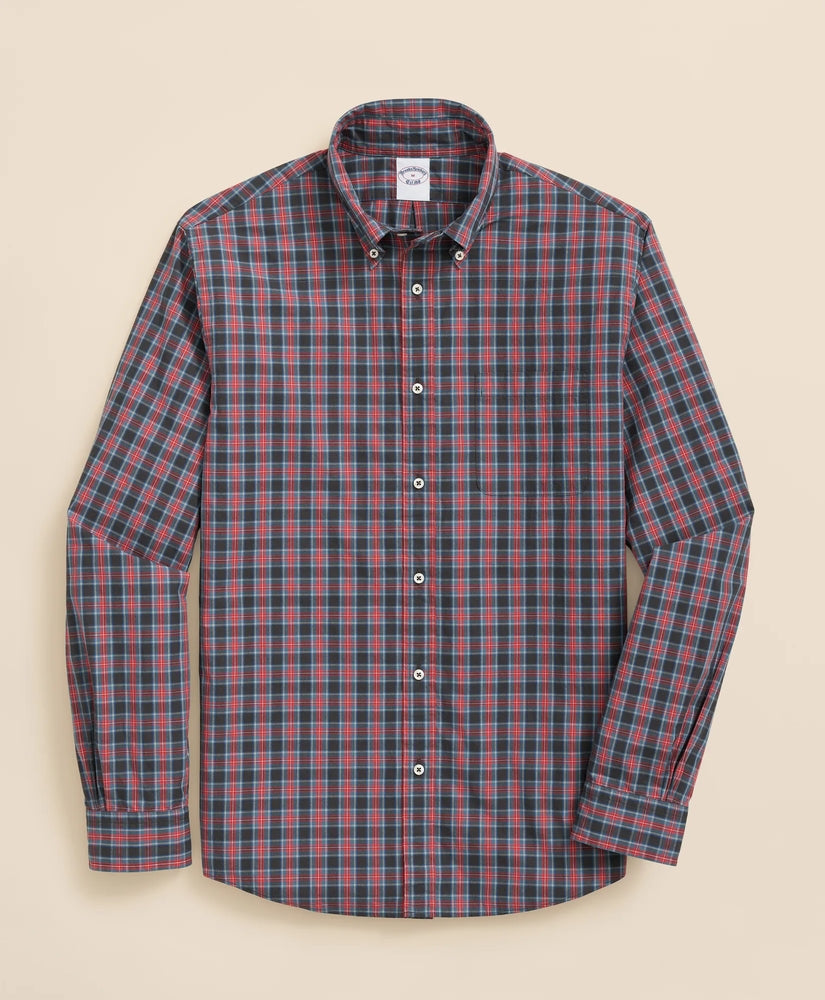Brooks Brothers Sale Friday Shirt, Poplin Stewart Tartan