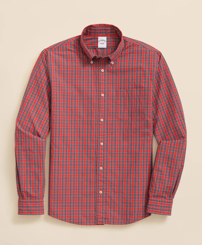 Brooks Brothers Sale Friday Shirt, Poplin Stewart Tartan