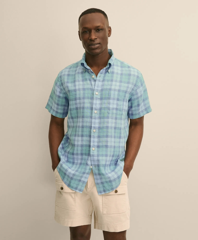 Brooks Brothers Shirts Irish Linen Sport Shirt