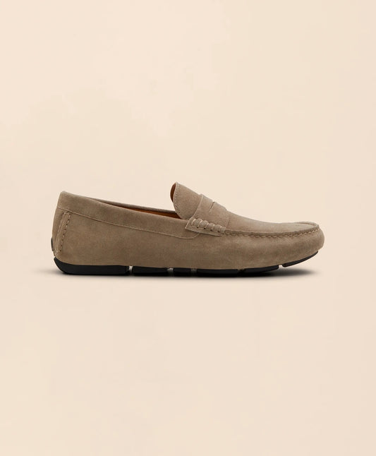 Brooks Brothers Men Jefferson Suede Driving Moccasins