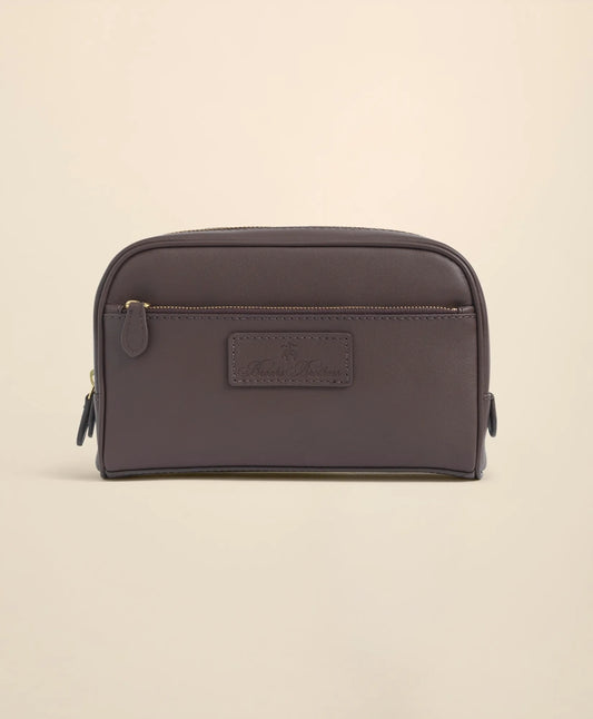 Brooks Brothers Men Leather Dopp Kit