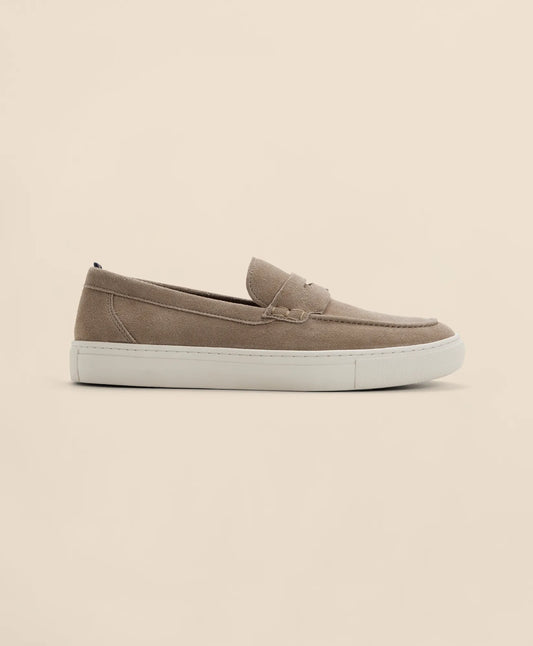 Brooks Brothers Men Leather Slip-On Loafers