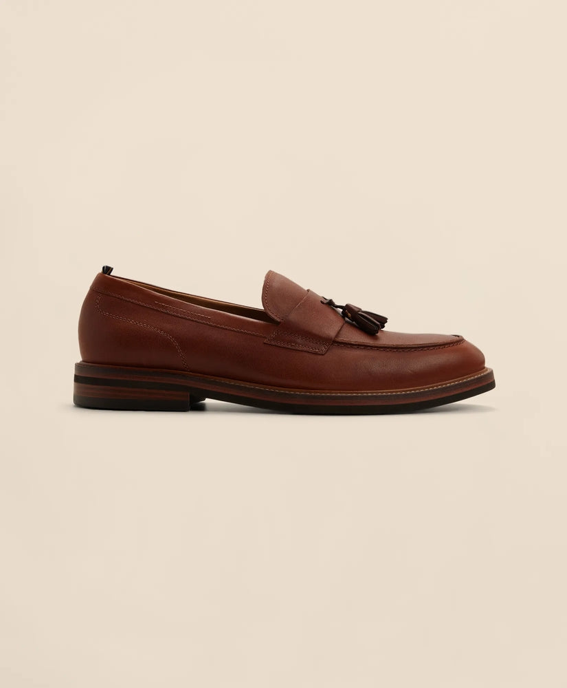 Brooks Brothers Men Leather Tassel Loafers