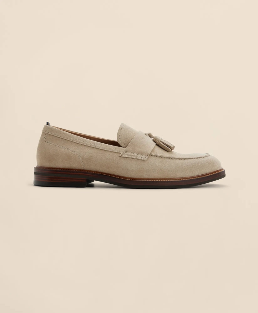 Brooks Brothers Men Leather Tassel Loafers