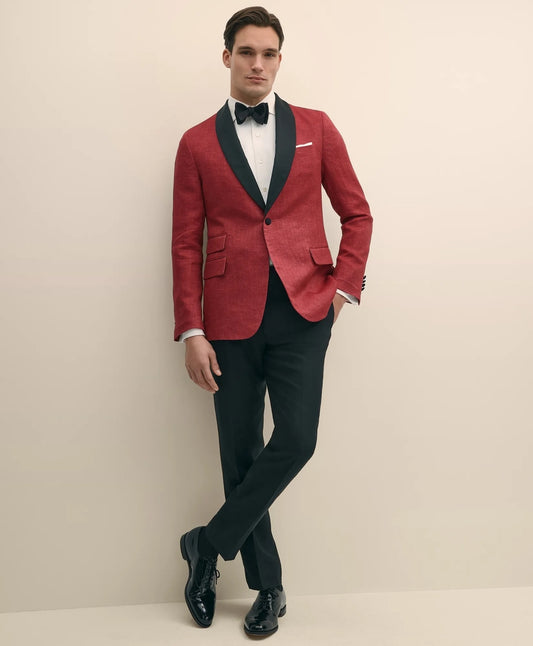 Brooks Brothers Sale Linen 1818 Tuxedo Pants