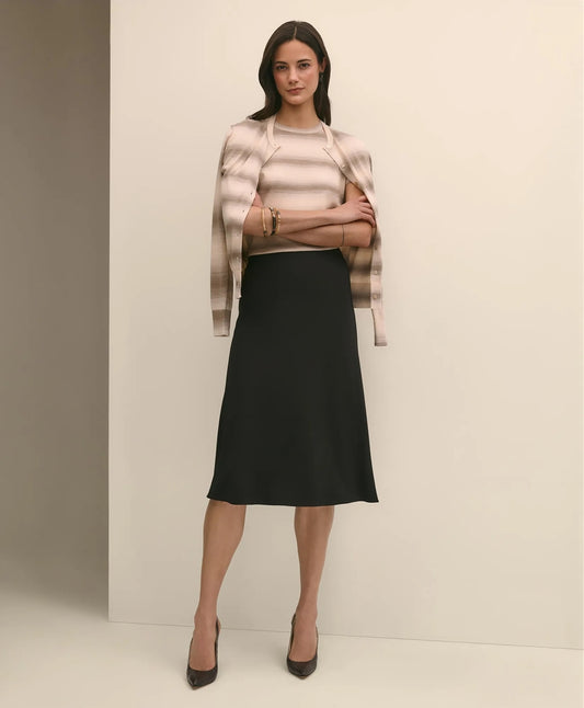 Brooks Brothers Women Matte Jersey Skirt