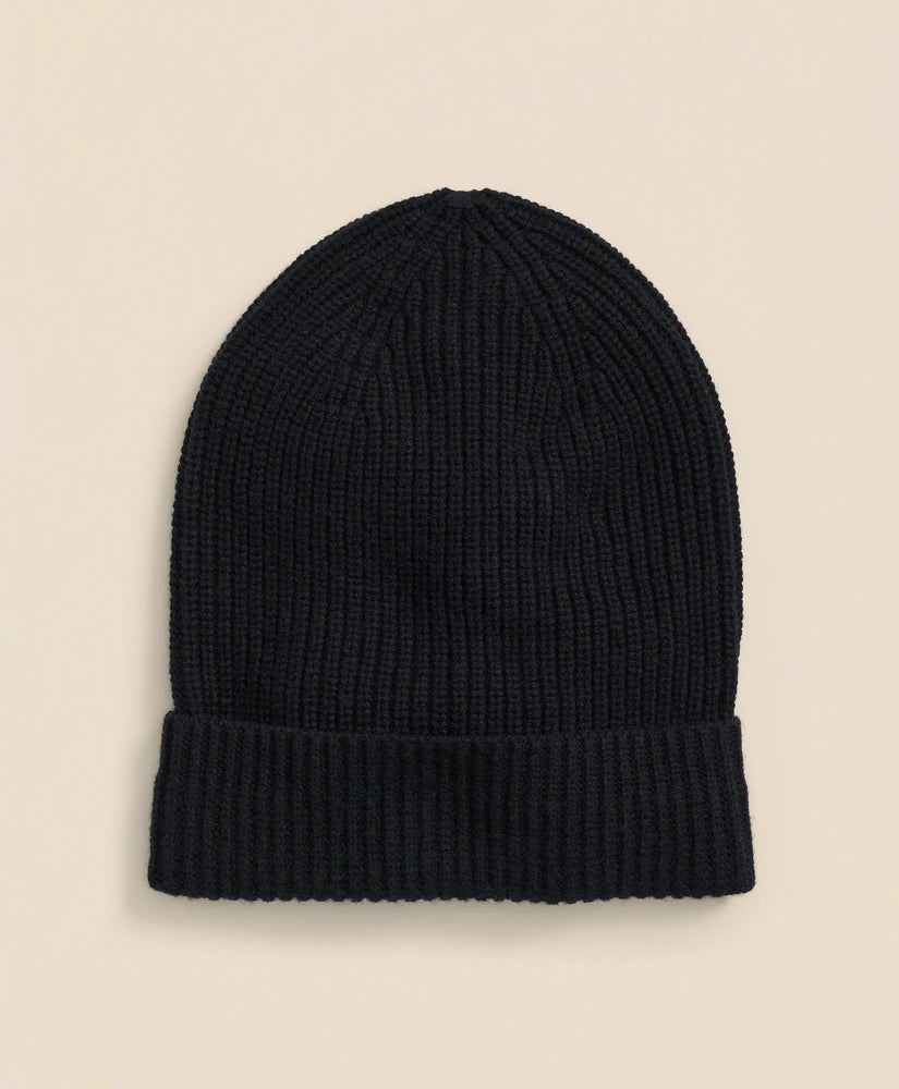 Brooks Brothers Men Merino Wool Cashmere Beanie