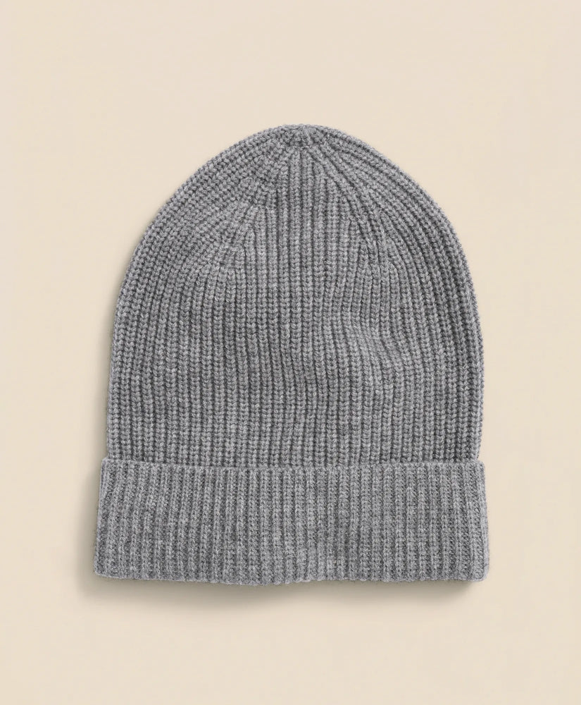 Brooks Brothers Men Merino Wool Cashmere Beanie