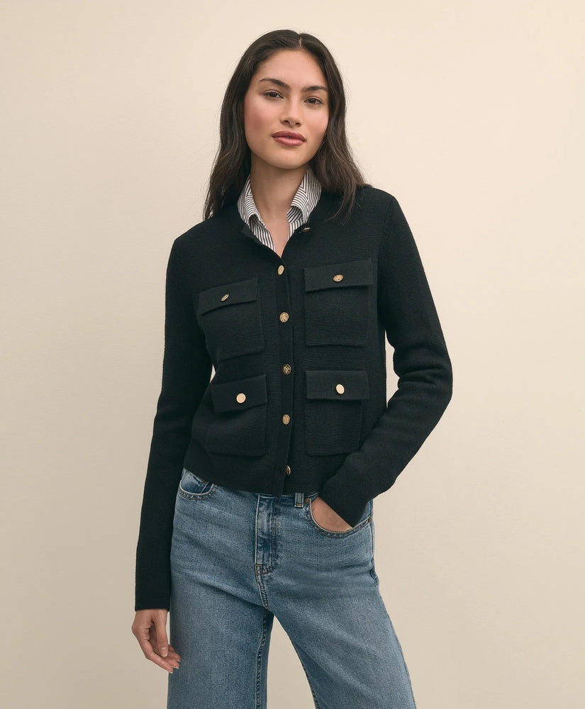 Brooks Brothers Sale Merino Wool Sweater Jacket