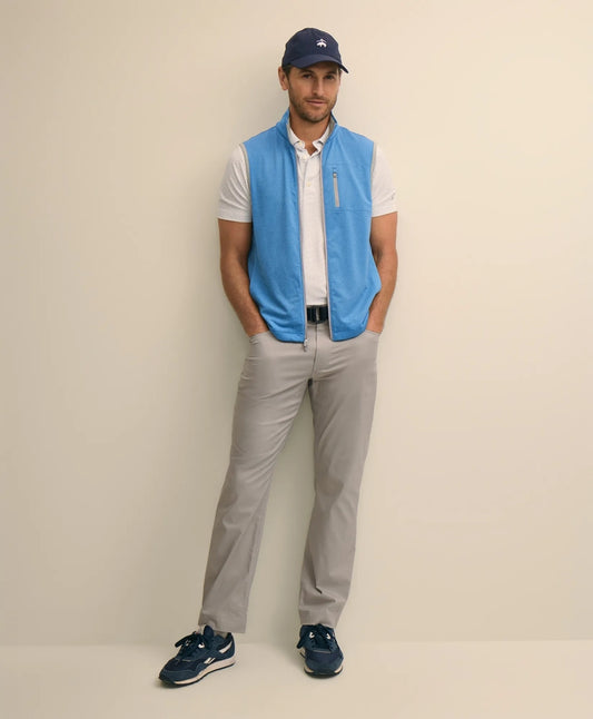 Brooks Brothers Men Performance Series Full-Zip Vest