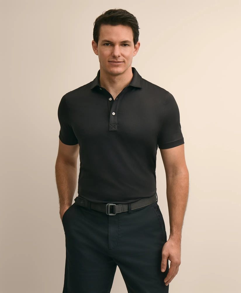 Brooks Brothers Men Performance Series Spread Collar Polo Shirt