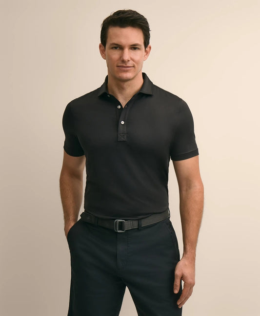 Brooks Brothers Men Performance Series Spread Collar Polo Shirt