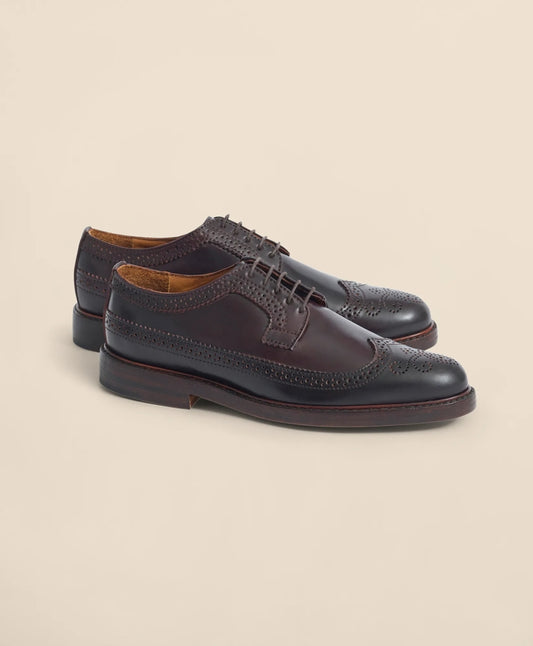 Brooks Brothers Men Rancourt Cordovan Longwing