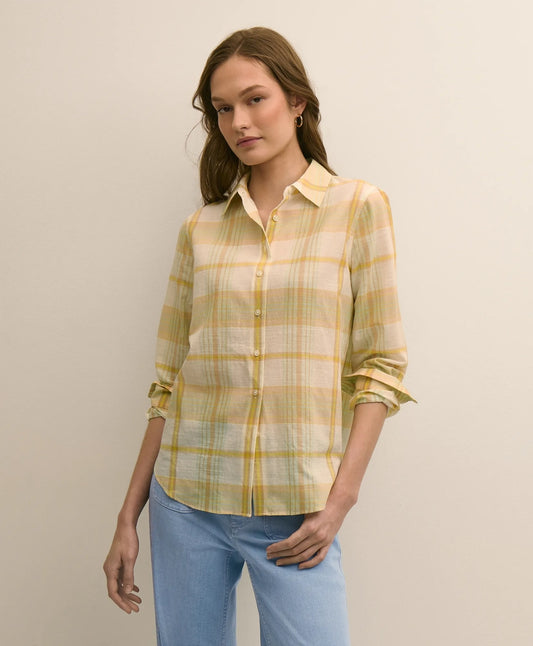 Brooks Brothers Shirts Relaxed Cotton Madras Shirt