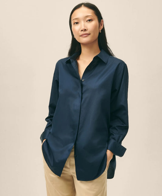 Brooks Brothers Shirts Relaxed Shirt in Supima