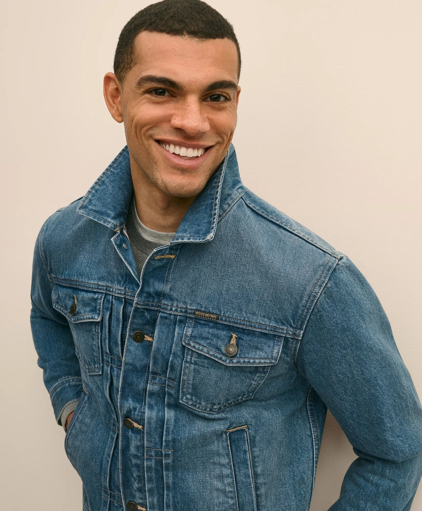 Brooks Brothers Men Selvedge Denim Jacket