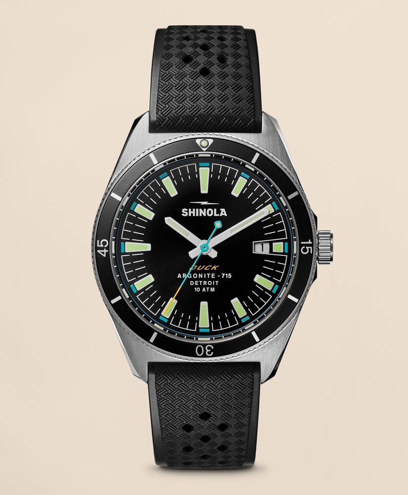 Brooks Brothers Men Shinola Duck Watch