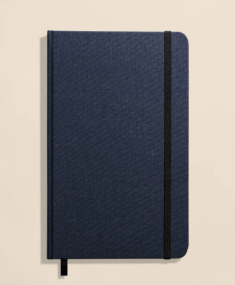 Brooks Brothers Men Shinola Linen Hardback Ruled Journal