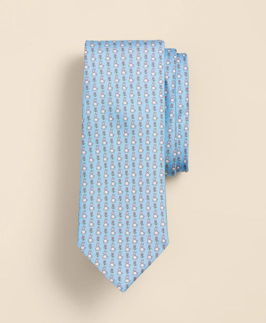 Brooks Brothers Men Silk Bunny Tie