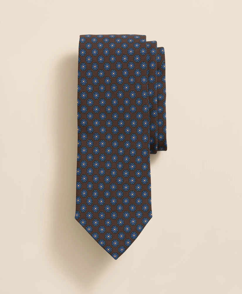 Brooks Brothers Men Silk Flower Tie