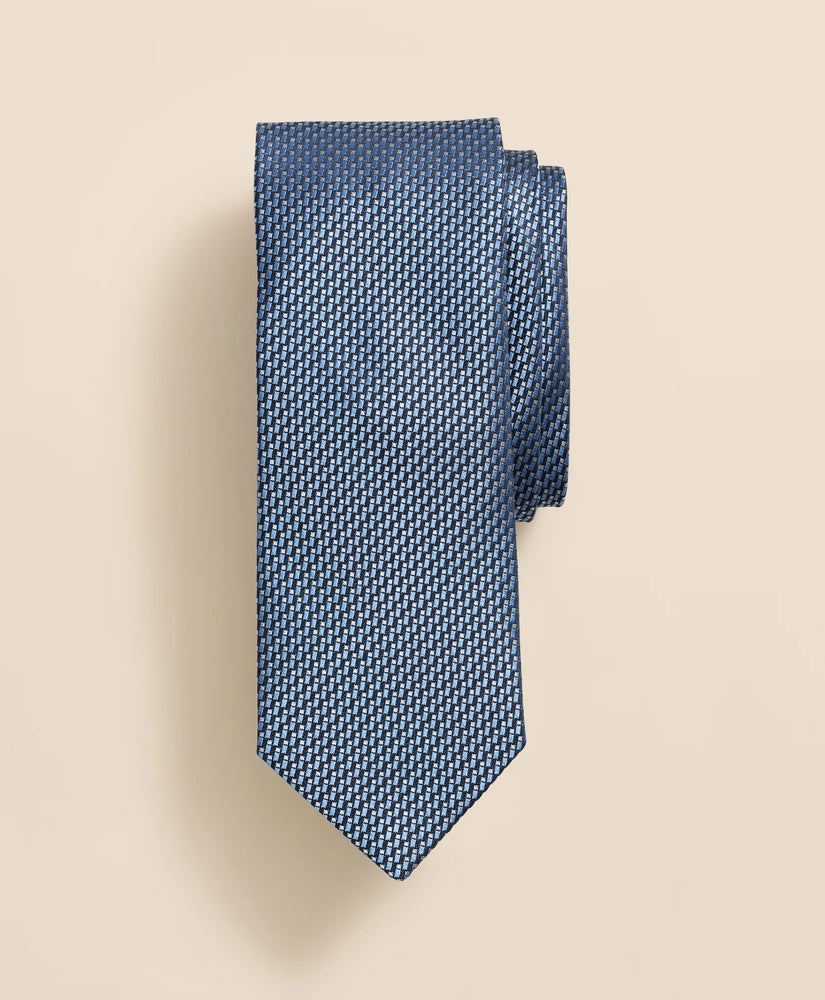 Brooks Brothers Men Silk Mini Geometric Tie