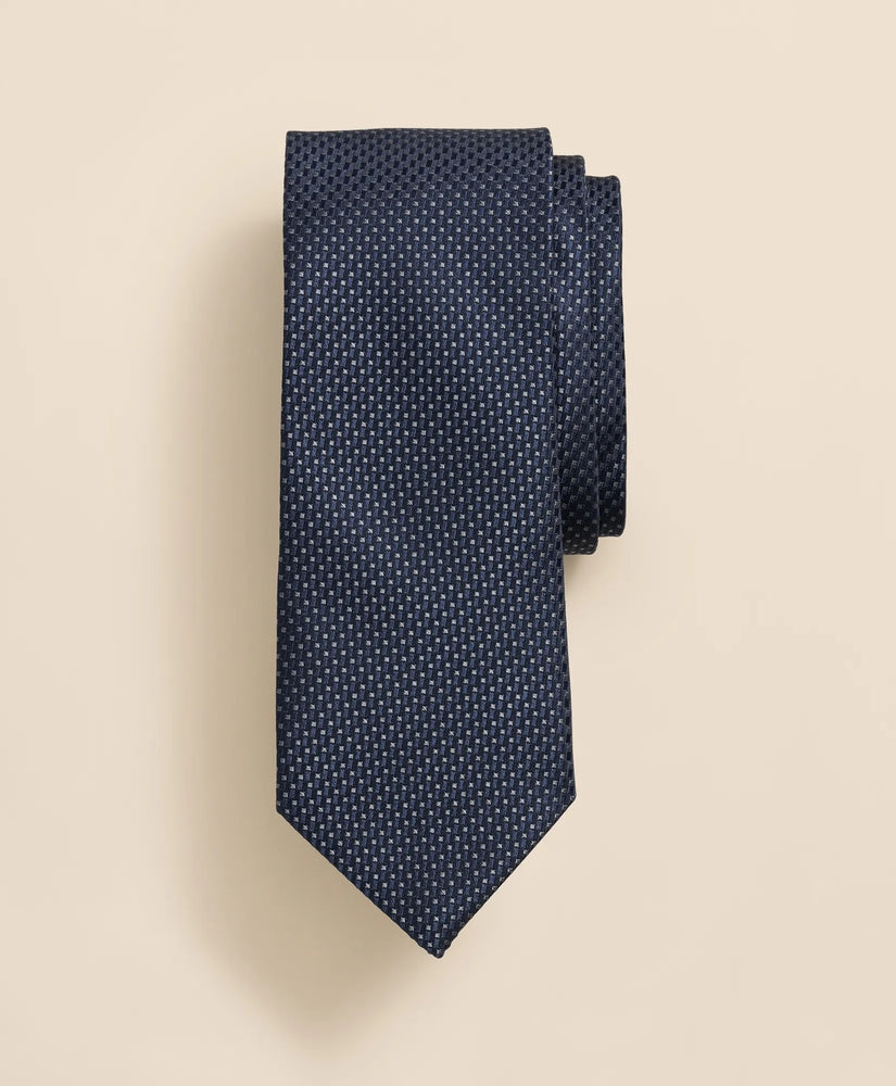 Brooks Brothers Men Silk Mini Geometric Tie