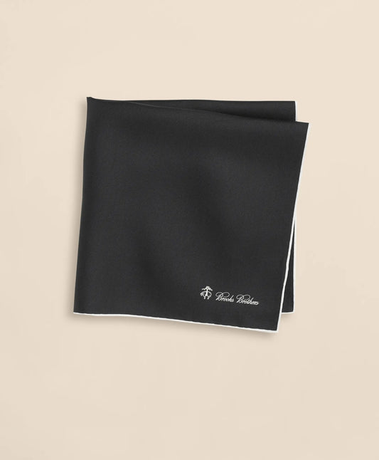Brooks Brothers Men Silk Pocket Square