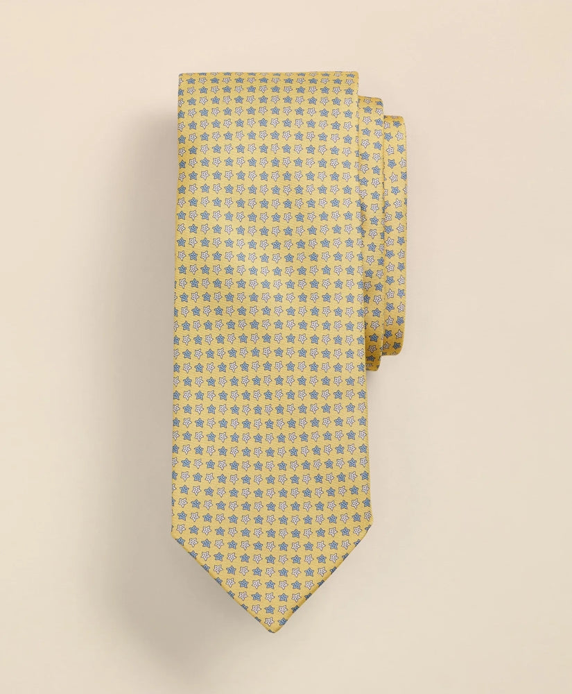 Brooks Brothers Men Silk Starfish Tie