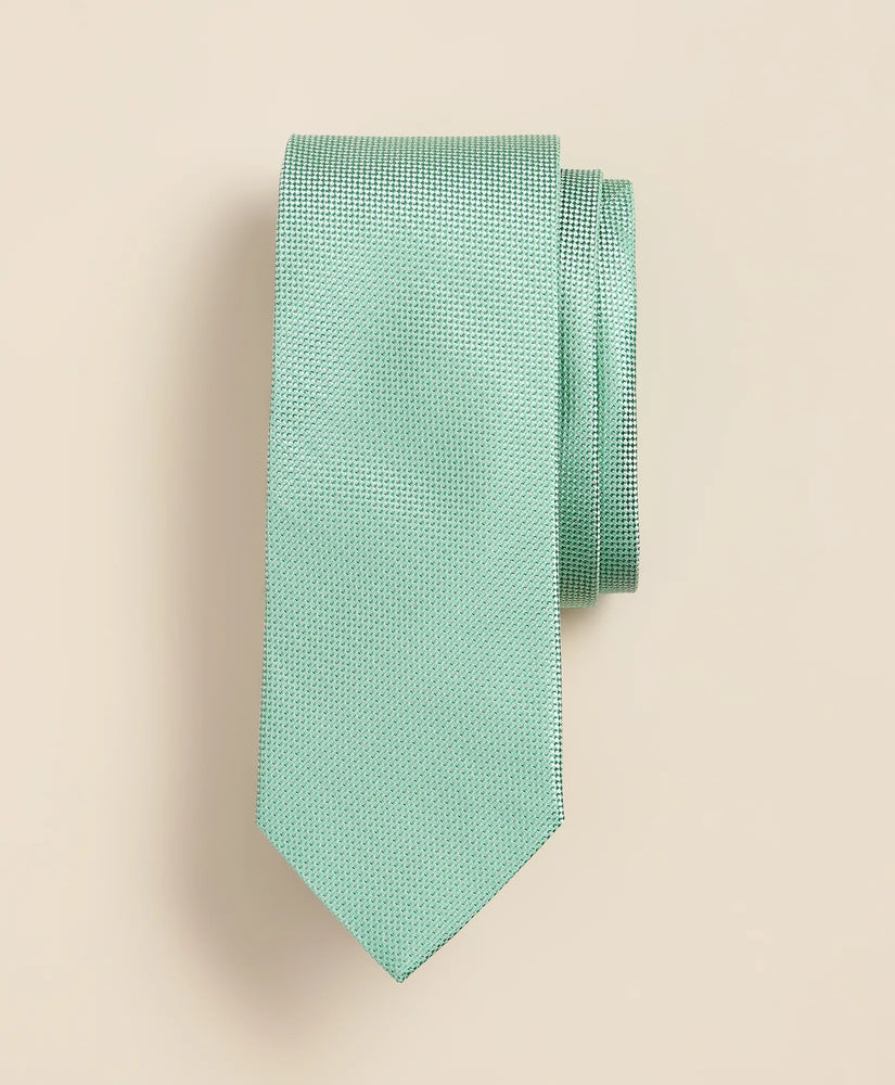 Brooks Brothers Men Silk Woven Oxford Tie
