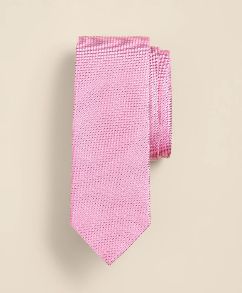 Brooks Brothers Men Silk Woven Oxford Tie