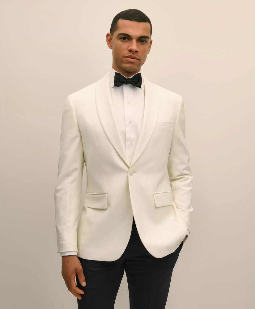 Brooks Brothers Tailored Slim Fit Wool 1818 Dinner Jacket
