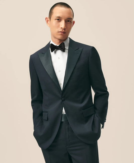 Brooks Brothers Tailored Slim Fit Wool 1818 Tuxedo