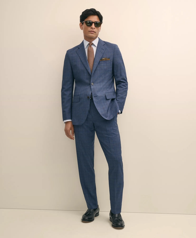 Brooks Brothers Sale Slim Fit Wool Checked 1818 Suit